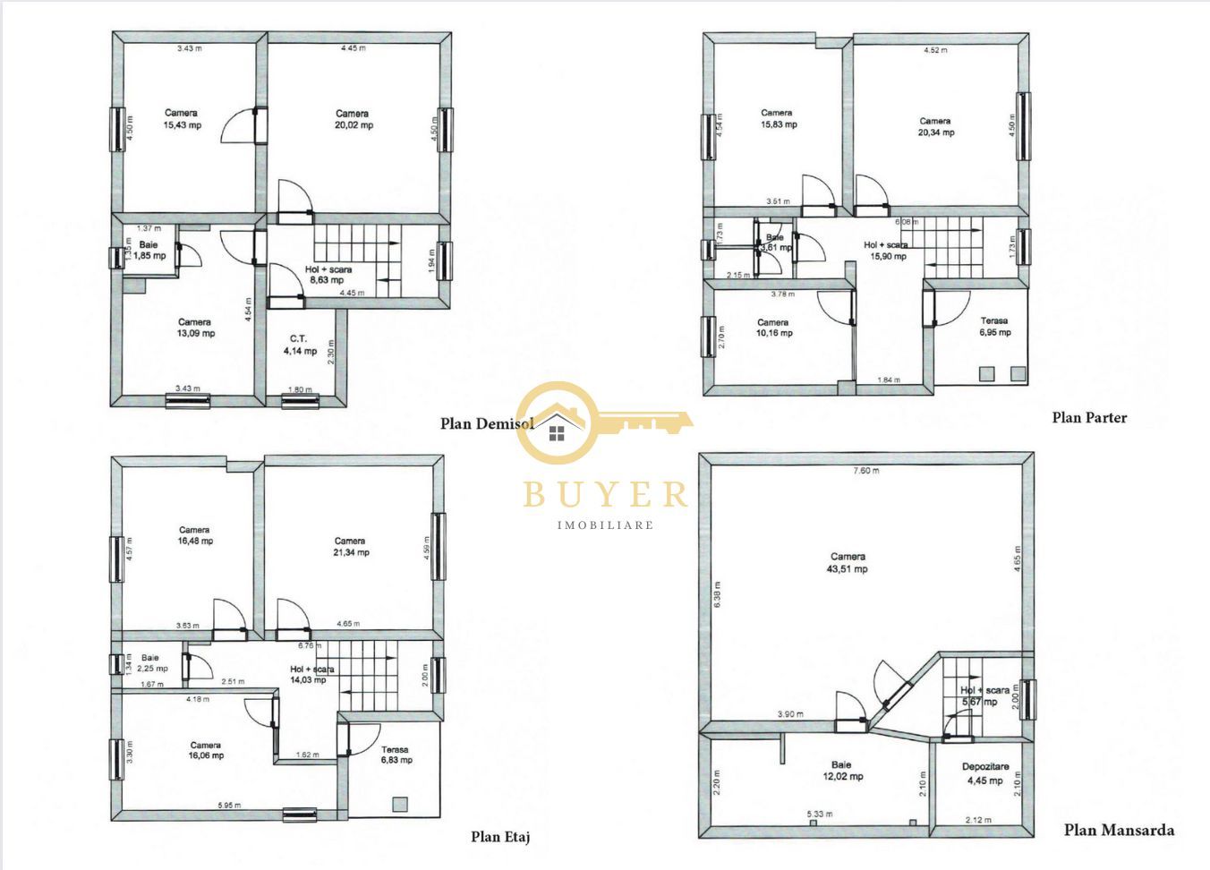 Spațiu de birouri de vânzare și de închiriat în Sub Arini, Sibiu - Poză 24