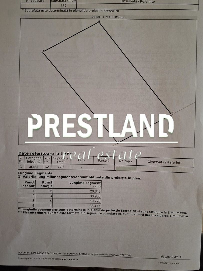Teren intavilan cu PUZ pentru construcție Rezidentiala !! - Poză 2