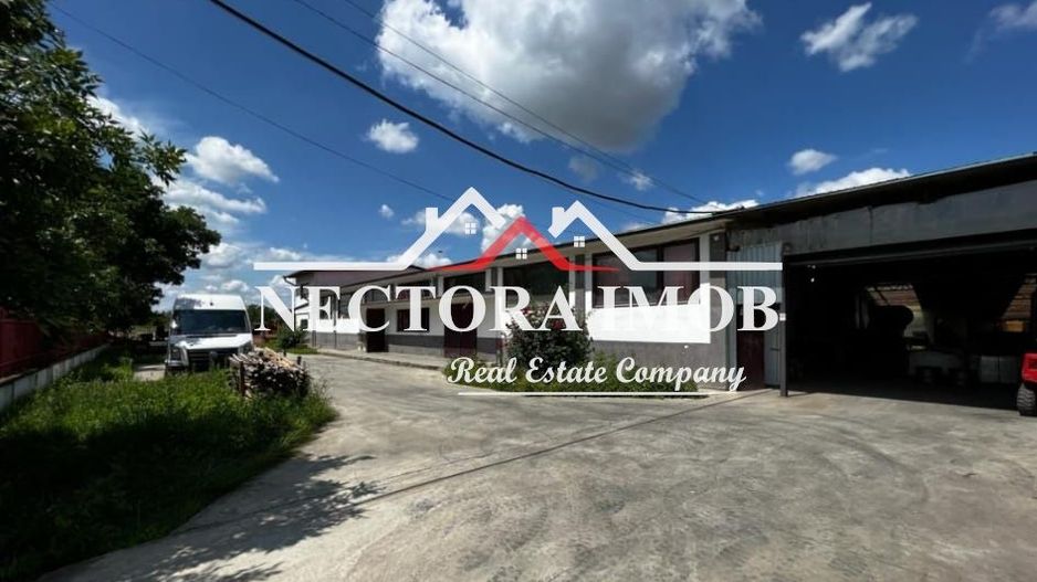 AFACERE-Complex hale industriale-2 loturi(teren+hale=total 4.300 mp) - Poză 1