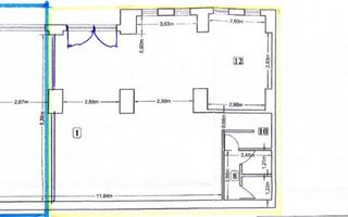 Spațiu comercial de închiriat – 102 mp, zonă Centrală - Poză 1