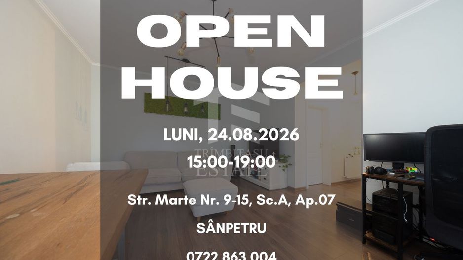 SANPETRU-Residence | Apartament 2 camere | Decomandat | Parcare - Poză 2