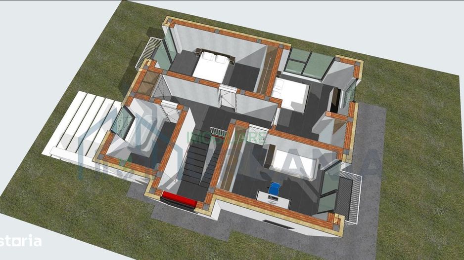 VALEA LUPULUI — CASĂ MODERNĂ P+1E | # | 520 mp Teren - Poză 4