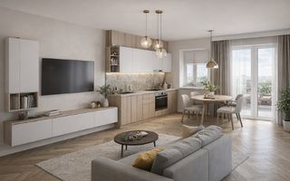 Apartament 2 cam Modern cu Terasă de 26 mp în Zona Pallady - Poză 1