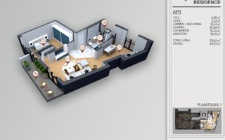 COMISION 0 -Apartament 2 CAMERE -de vanzare -BUCUR OBOR-NOU 2025 -PROMOTIE - Poză 14
