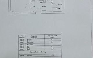 De vanzare 2 camere cu terasa generoasa | Loc de parcare | Zona Pallady - Poză 7