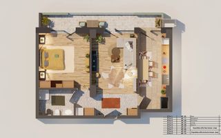 Apartament 2 camere - Shopping City - Poză 3