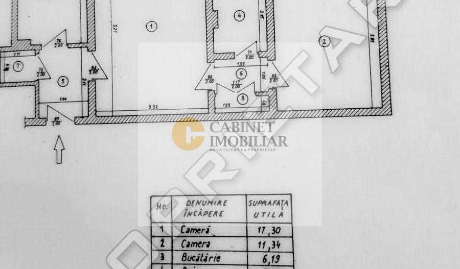 2 Camere - 50MP | Etaj Intermediar | Reabilitat | Parc Apusului - Poză 8