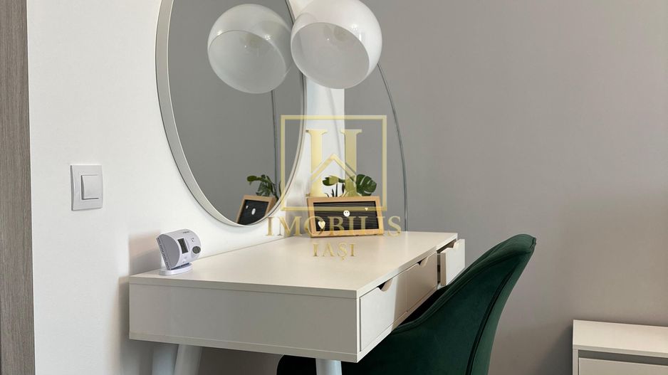 Apartament 2 camere dec NOU  mobilat + loc de parcare Bucium 450 euro - Poză 4