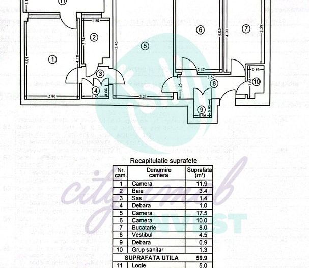 3 camere complet renovat – Iancului - Poză 14