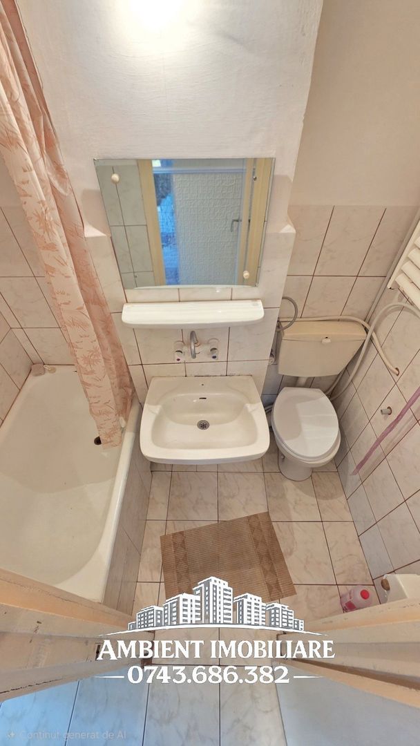 Apartament cu 2 camere, decomandate, etaj 10, VASLUI - zona NORD; - Poză 7