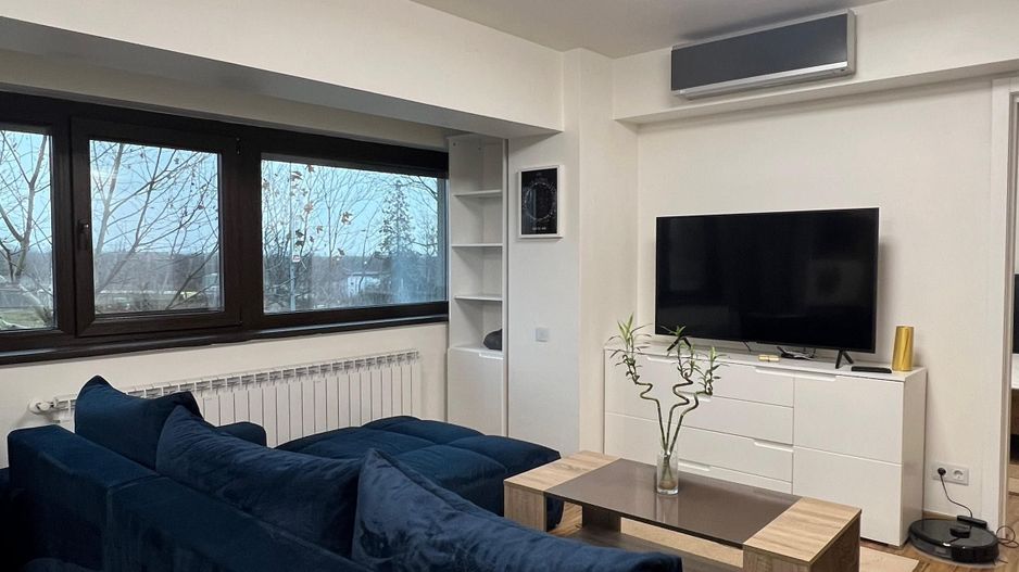 2 camere cu 2 bai | mobilat si utilat | parcare subterana | BANEASA - Poză 6