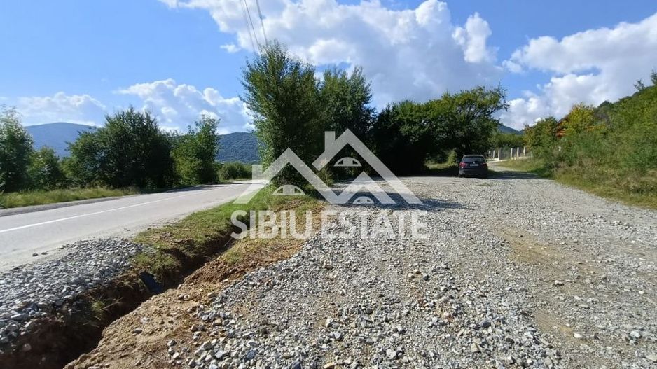 Teren  construibil ,la sosea, intre Vale si Sibiel, zona cu potential - Poză 5
