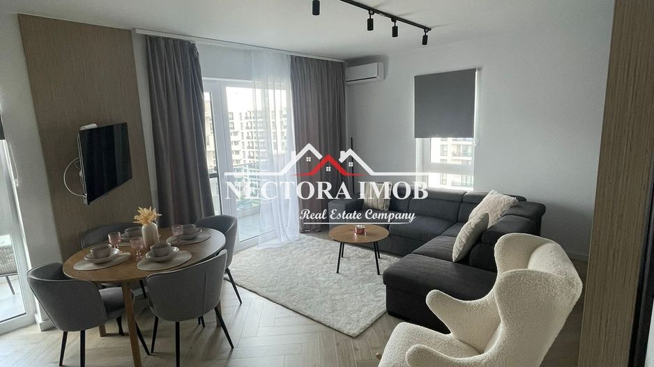 NECTORA IMOB-Apartament 3 camere, Prima Arena, 65 mp, Mobilat/Utilat - Poză 1