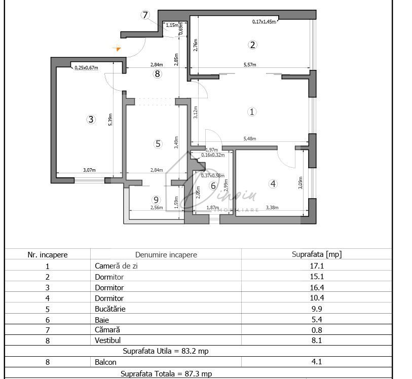 Apartament 4 camere Crângași I Renovat I Metrou 400m I COMISION 0% - Poză 3