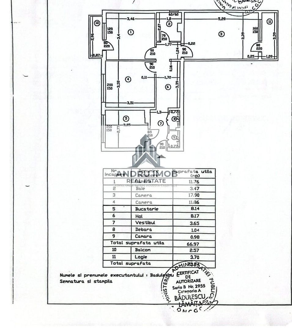 Apartamen 3 Camere | Metrou Dristor 2 la 2 minute pe jos - Poză 15