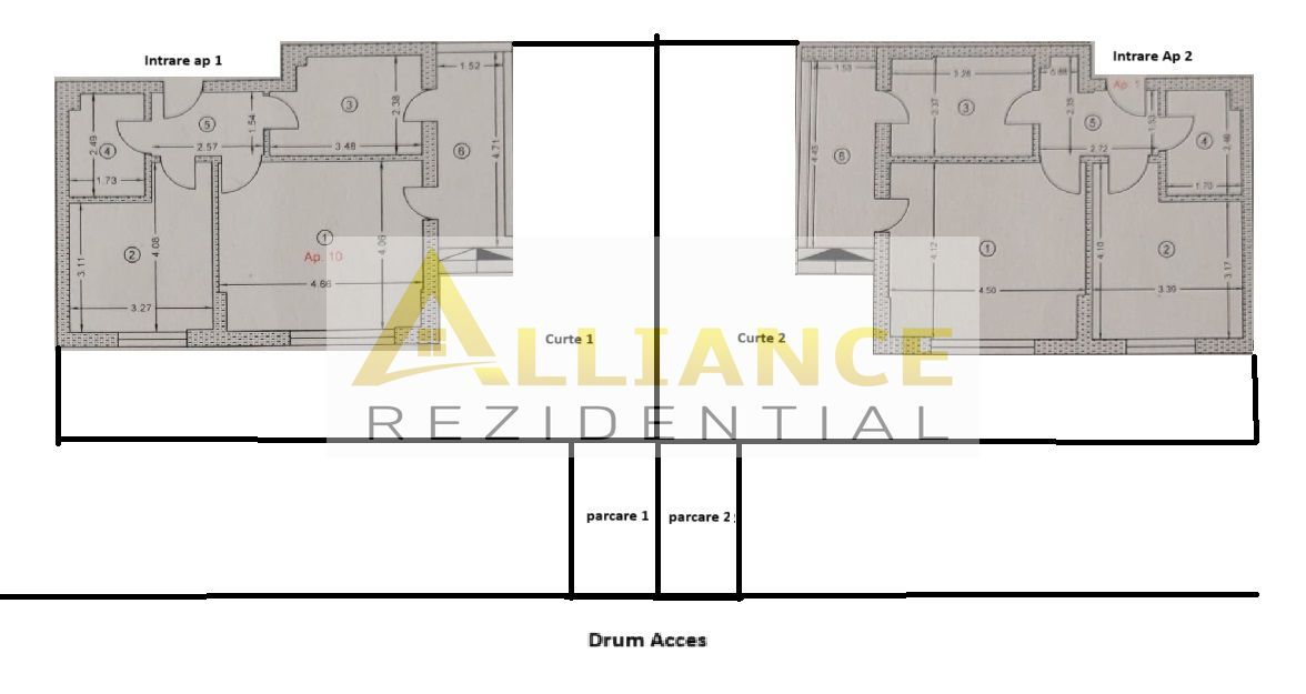 Apartament 2 CAMERE CU GRĂDINĂ PROPRIE- BIRUINTEI - Poză 8