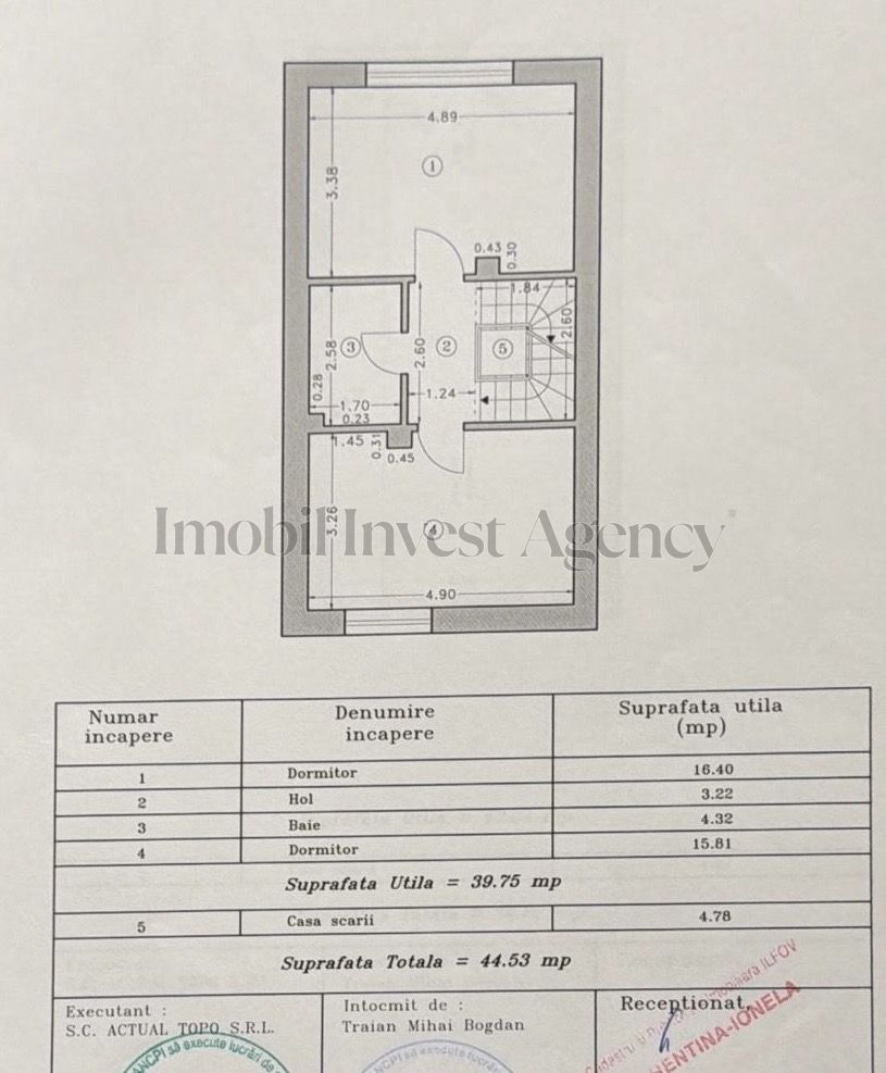 Duplex P+1+M cu grădină proprie, terasă și acces la piscină. - Poză 29