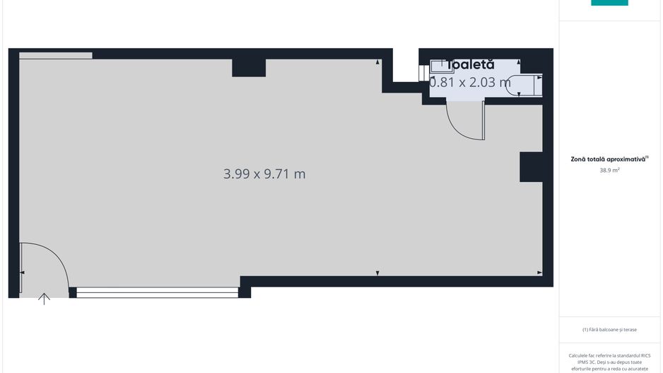 Spațiu Comercial 45 mp | Zona Ioșia - Poză 5
