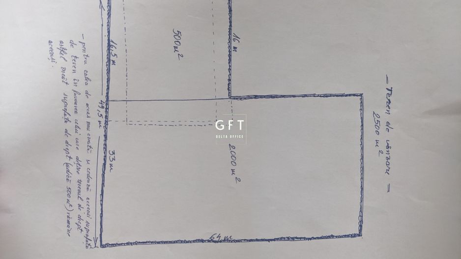 Teren Intravilan 500 mp Colibita - Poză 1