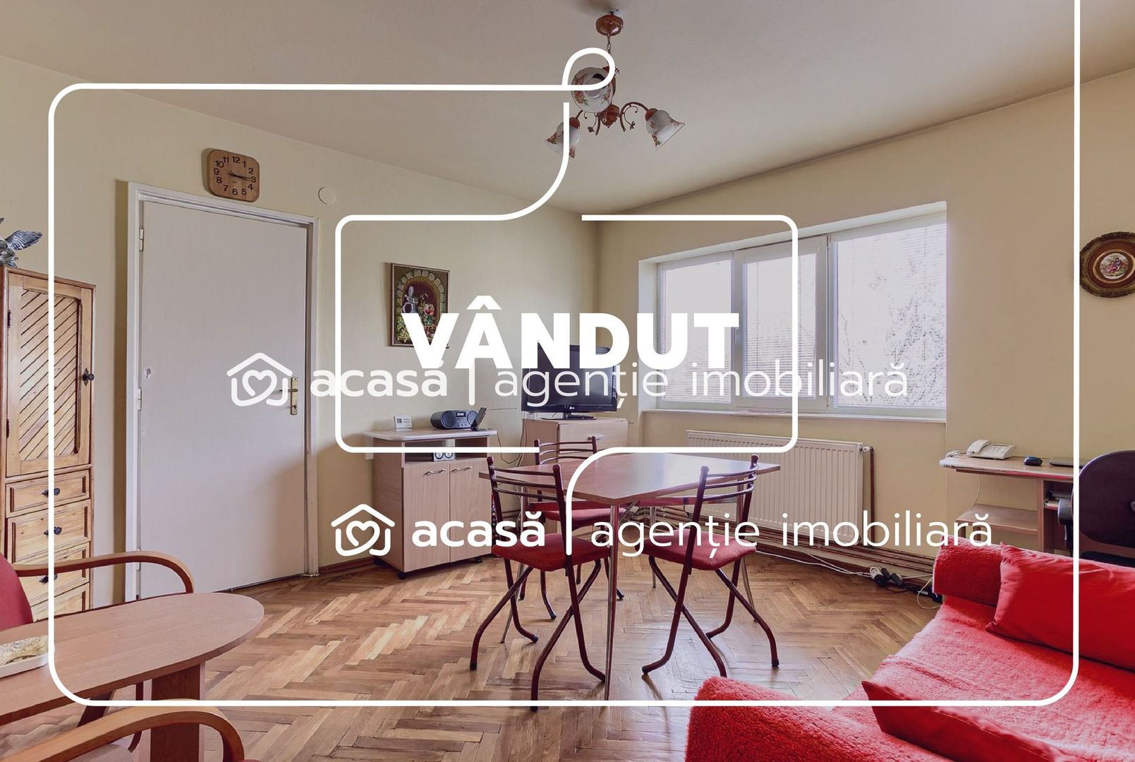 VANDUT! Apartament cu 2 camere etaj 2- Comision 0% - Poză 1