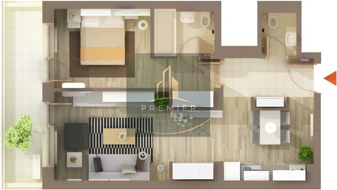Iancu Nicolae zona Privighetorilor de inchiriat 2 camere - Poză 8