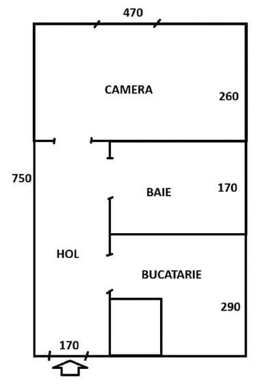 Complex Studentesc | 1 Camera | Etaj Intermediar. - Poză 5