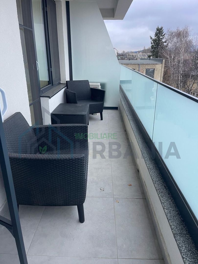 Apartament 1 cameră, mobilat premium, de închiriat - Unirea Towers Nicolina, Iași - Poză 8