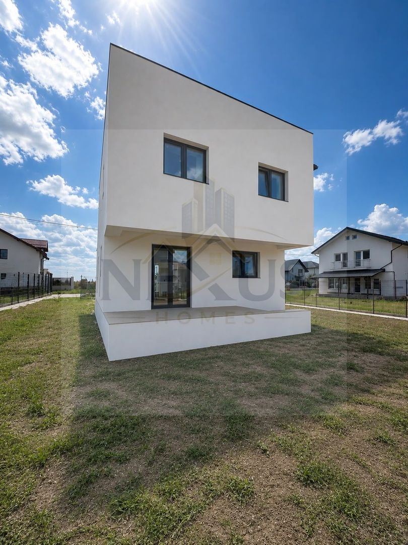 Vila individuala P+1E | 4 camere | 3 bai - Incalzire prin pardoseala - Poză 2