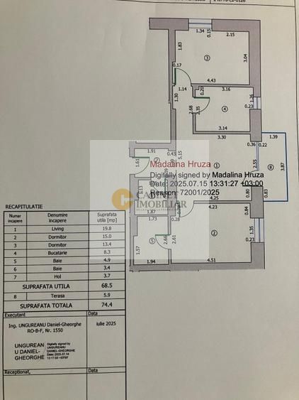 3 Camere - 75MP | Incalzire prin Pardoseala | Novum - Poză 13
