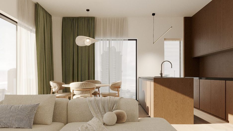 Apartament 4 camere cu terasă de 34,6 mp - Poză 2
