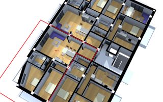 Dezvoltator | Apartament 3 camere | Etaj 1 | Parcare | Brana - Poză 1