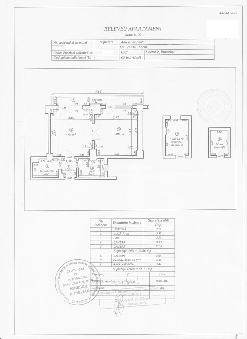Apartament 2 camere, bloc solid consolidat, etaj 5, zona Universitate - Poză 10