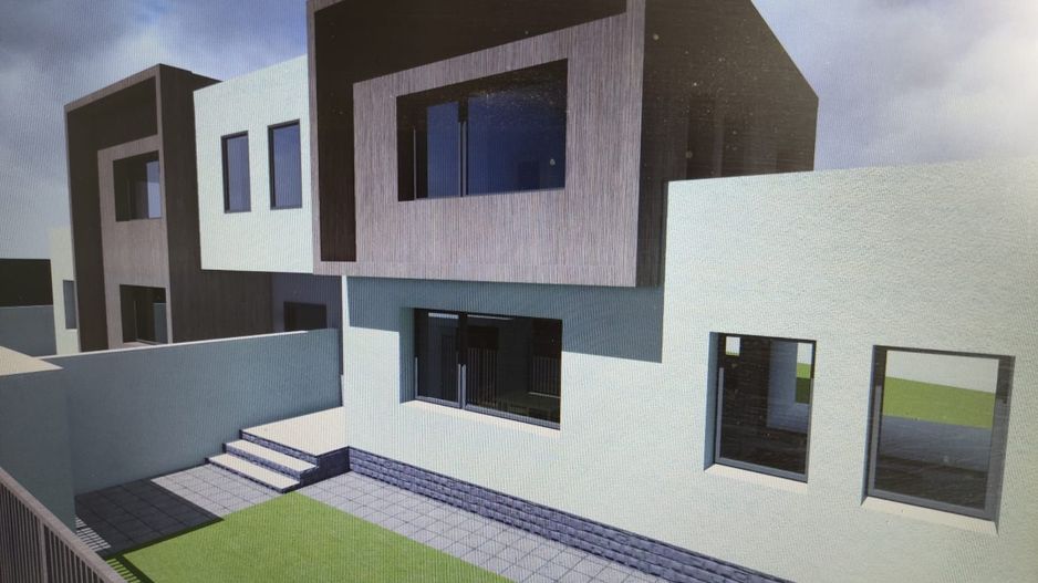 Duplex spatios, design modern cu 3 camere, Sacalaz - Poză 10