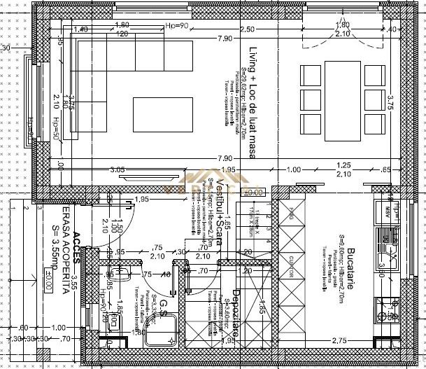 Vila noua de vanzare | 4 Camere | 423mp teren | Berceni centru - Schiță 8