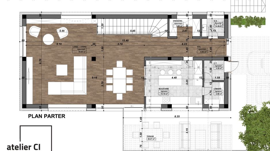 Casă unicat, Gh. Doja–Vedere panoramică, 3 dormitoare-339.000 EURO NEG - Poză 12
