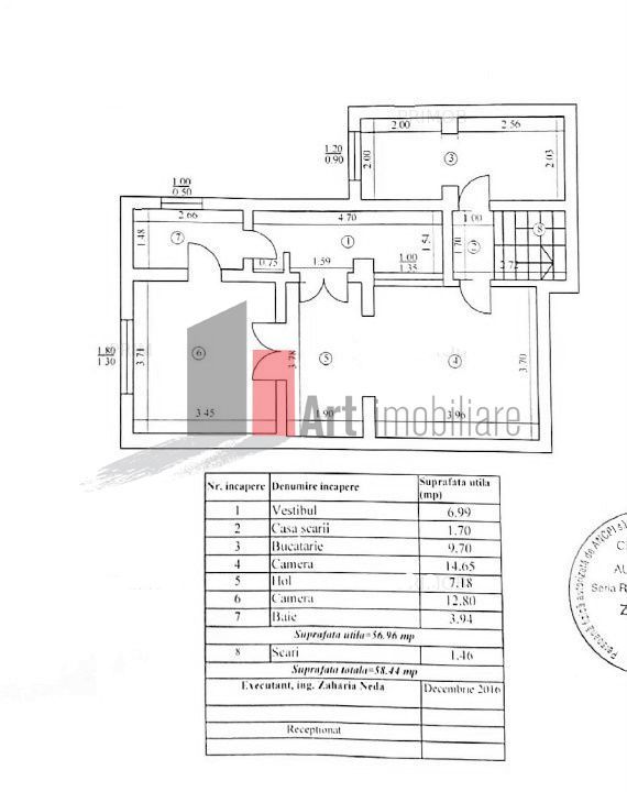 Vila S+P+1+M 220mp zona Popa Nan/Matei Basarab/Calea Calarasilor - Schiță 12