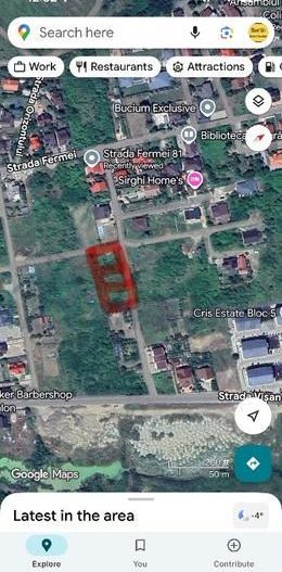 Teren de vânzare zona Bucium, Vișan. Iași - Poză 1