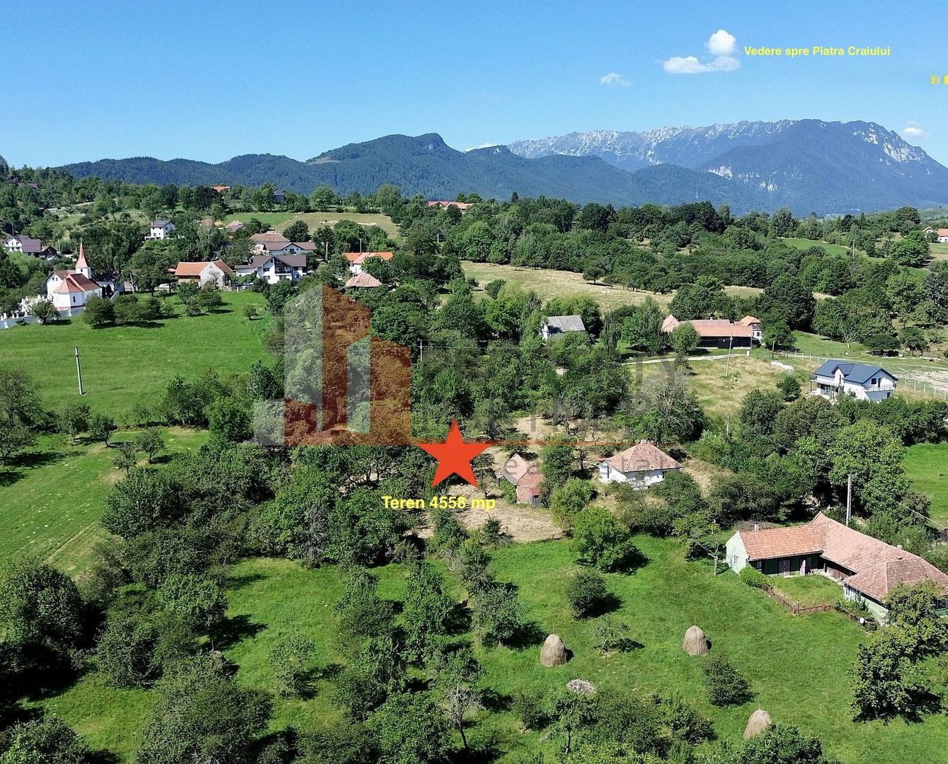 Teren 4558 mp cu casă tradițională, Sohodol, Bran - Poză 4