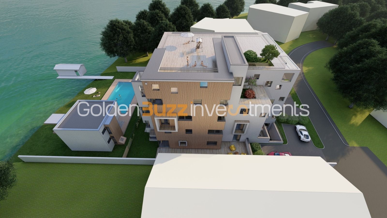 Teren de Vanzare | malul lacului TEI | Proiect Autorizat - Schiță 10