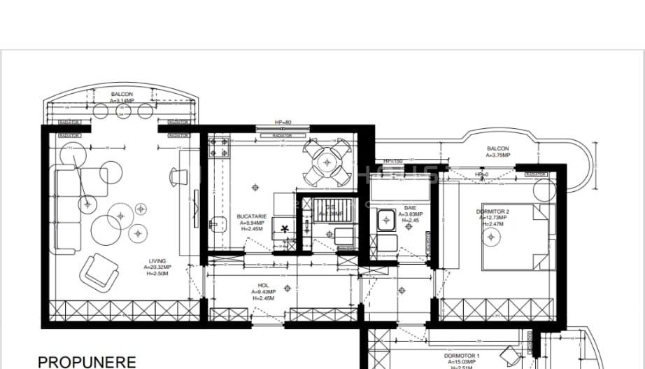 Apartament 3 camere 13 Septembrie - Poză 1