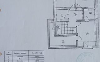 Vila individuala, 4 camere, curte 290 mp, mobilata si utilata, Ilfov - Schiță 18