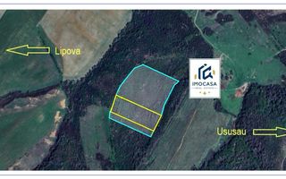 De vânzare teren extrav. 8,14h Lipova Arad Arabil 2,91ha livadă 6.10ha - Poză 4
