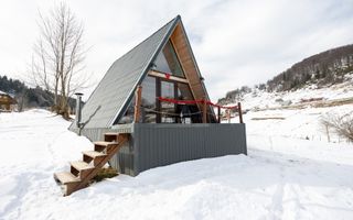 Teren 7,656 mp + Cabane tip A Frame, Fundata - Poză 4