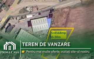 Teren intravilan Soseaua Bucuresti (Spatarului) langa A7 S=4.570mp d=30m - Poză 1
