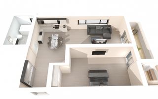 Studio 43,63 mp utili + balcon 6,23 mp – Zona Lacul lui Binder - Poză 4