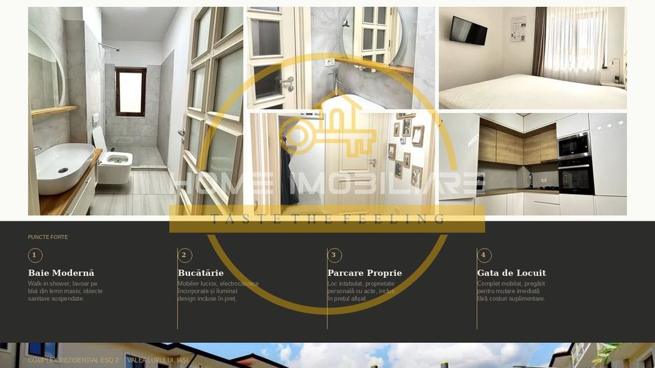 Apartament 2 camere, etaj 2, Mobilat si utilat modern // Valea Lupului - ESQ - Poză 1