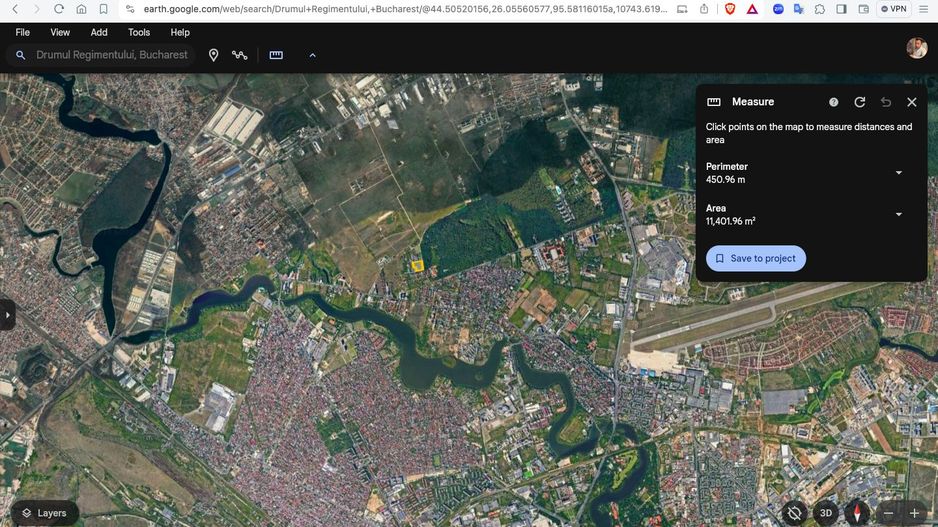 Teren Intravilan 11.401 mp Sectorul 1, Drumul Regimentului 91-93 - Poză 4