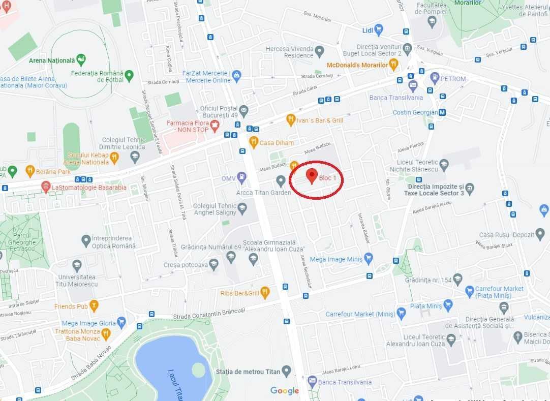 Garsoniera lux 40 mp, parcare inclusa, metrou Costin Georgian, decomandata - Poză 7