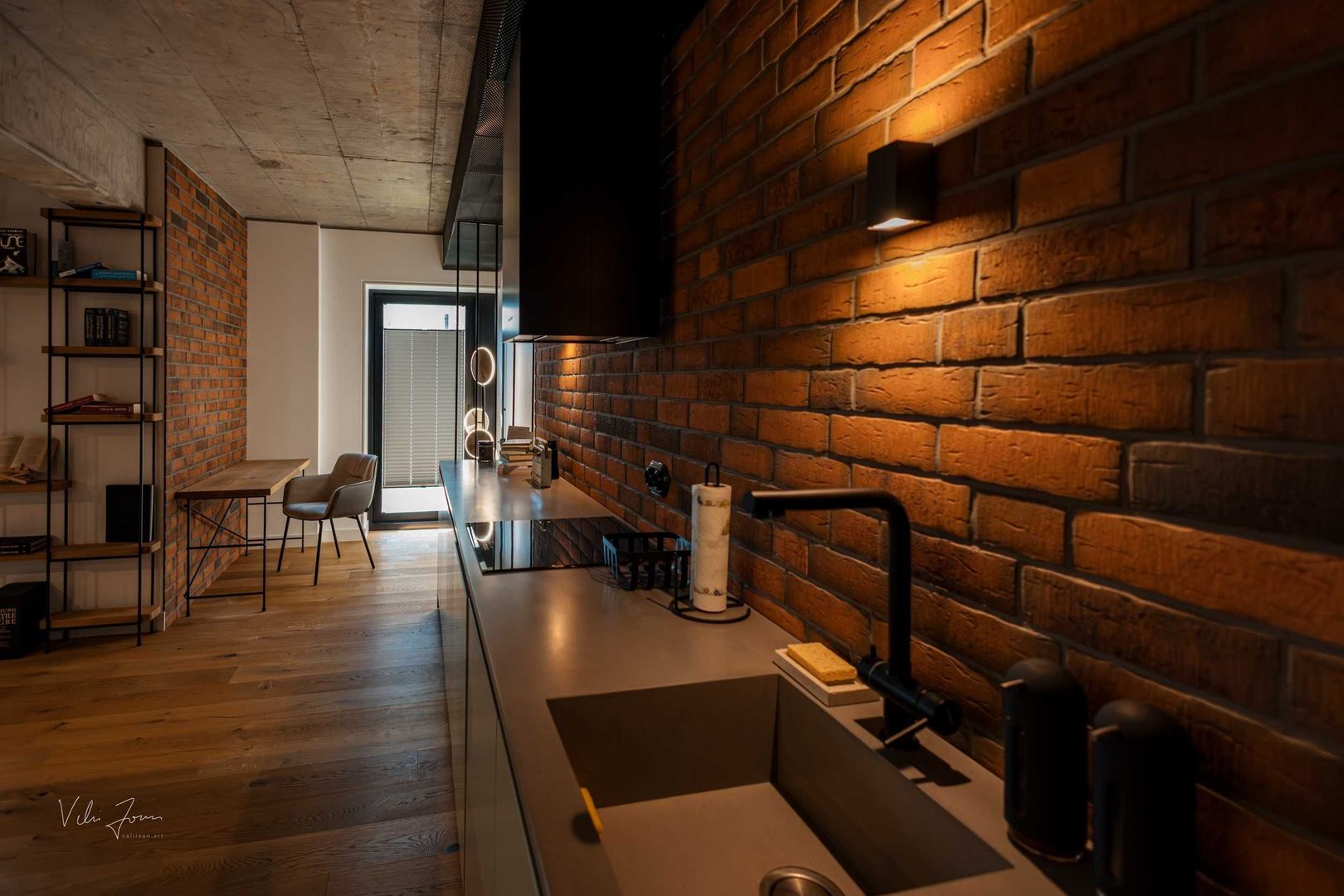 2 Camere PREMIUM || Parter cu Grădină 26mp || Brick Loft - Poză 8