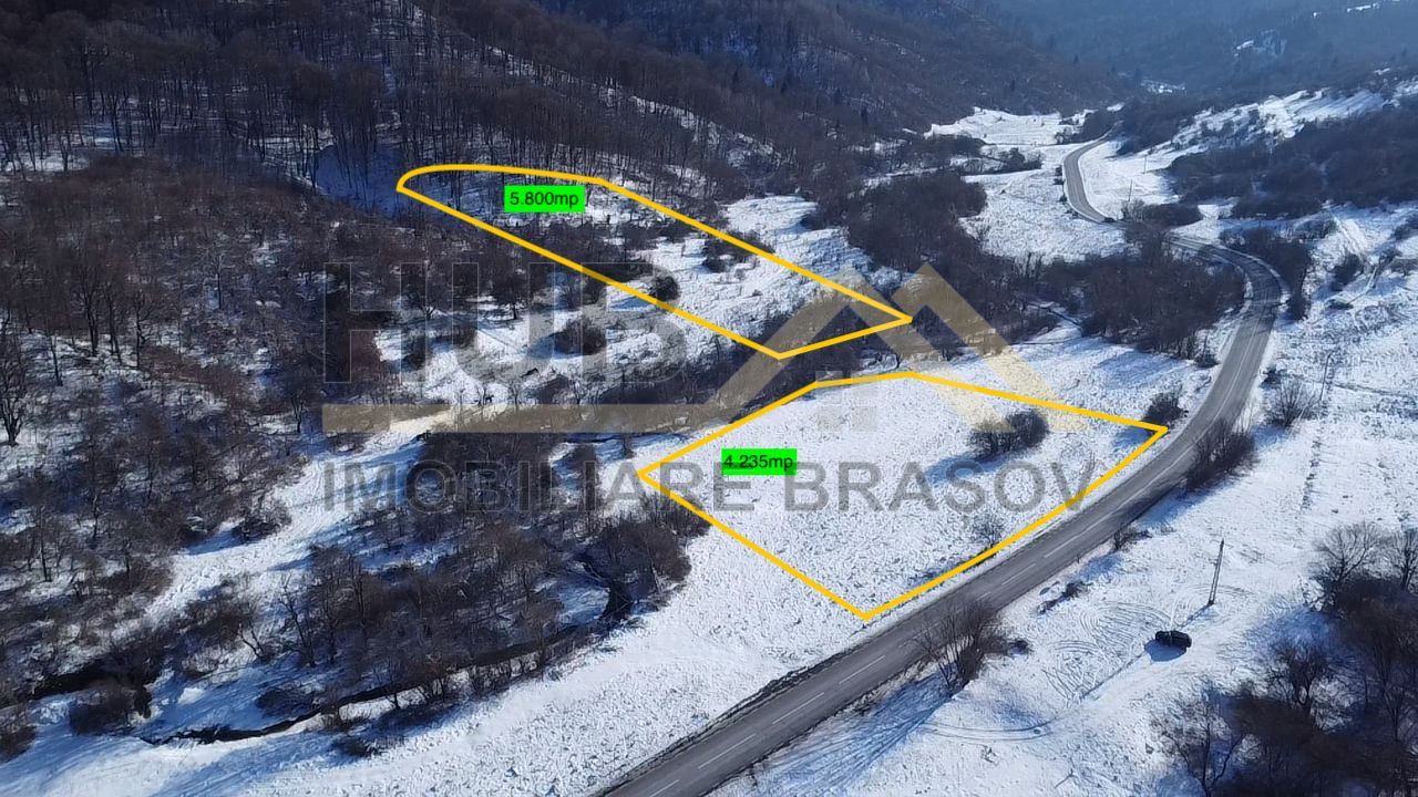 Teren Pretabil Investitie | Parau Rece Rasnov | 10.035mp | Extravilan - Poză 1